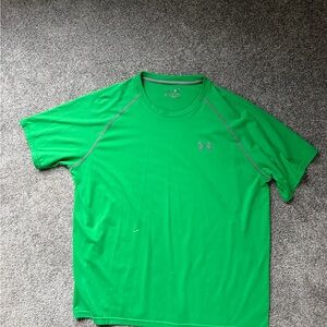 Under Armour Men’s Bright Green Short Sleeve Performance Tee